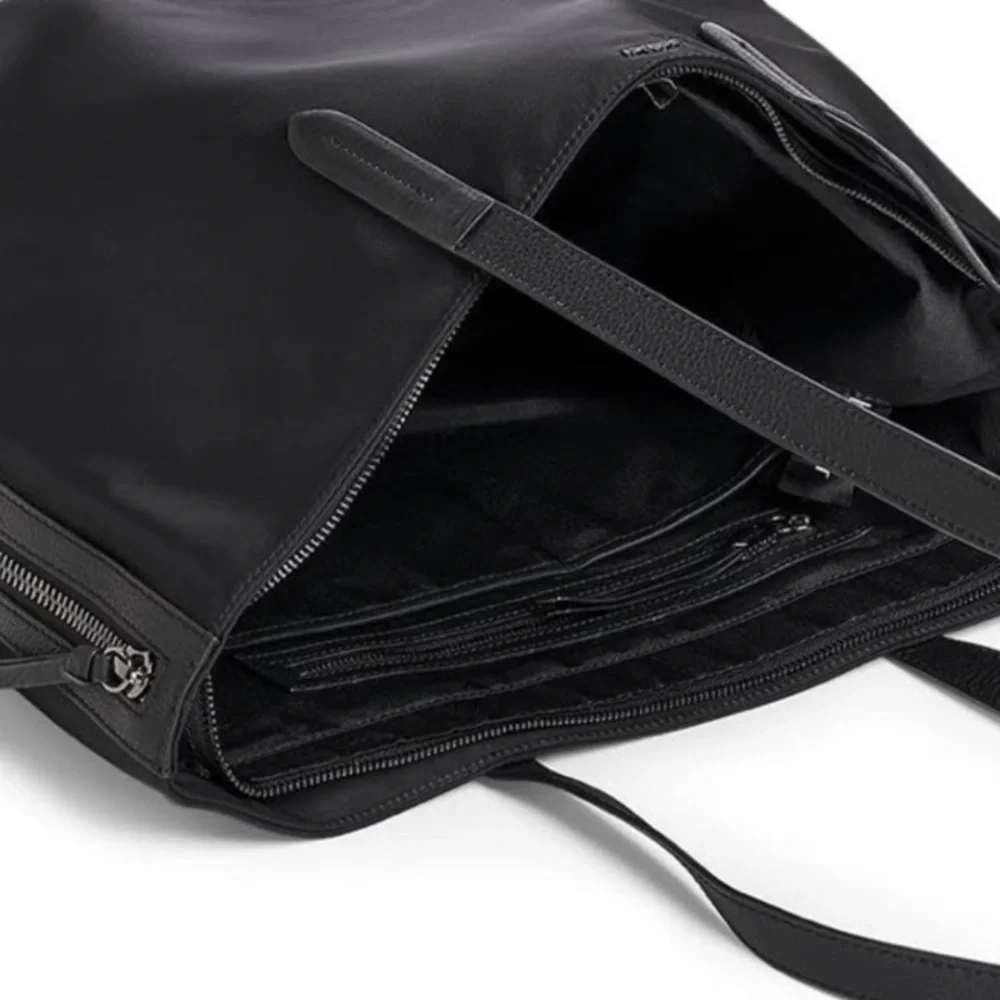 Botkier Black Nylon Bond Tote Bag